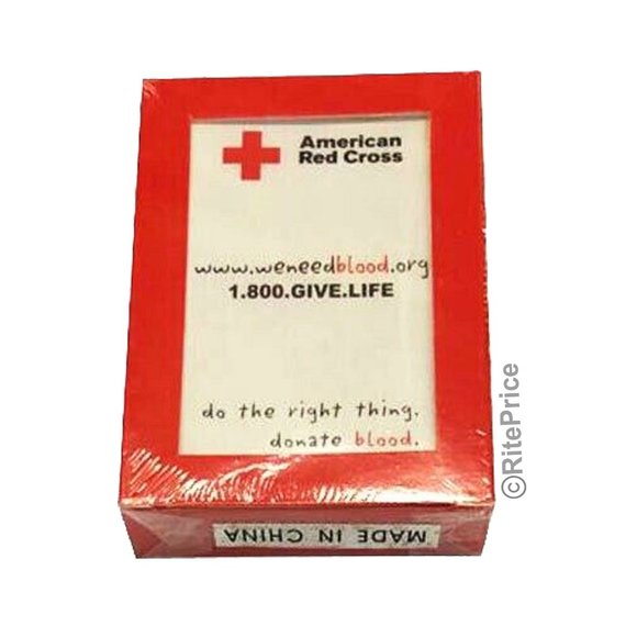 American Playing Cards Red Cross Vintage Regular excellent condition (3 Pack) - Picture 3 of 9
